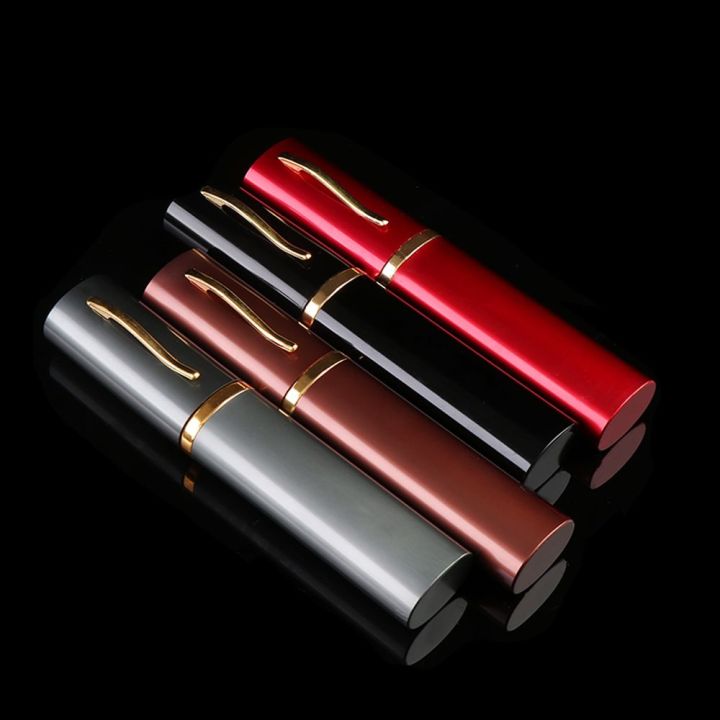 Women Men Cute Portable Metal Mini Eyeglasses Case Pencil Vase Glasses Box Alumina