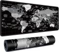 GAMING MOUSE PAD WORLD MAP MULTI COLOR LARGE SIZE 16 INCH /35 INCH. 