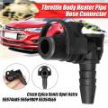 chevrolet sonic-2 * Throttle Body Heater Pipe Hose Connector-black. 