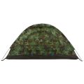 Camping Tents 1/2 Person Waterproof Camping Tent PU1000mm Polyester Fabric Single Layer Tent for Outdoor Travel Hiking. 