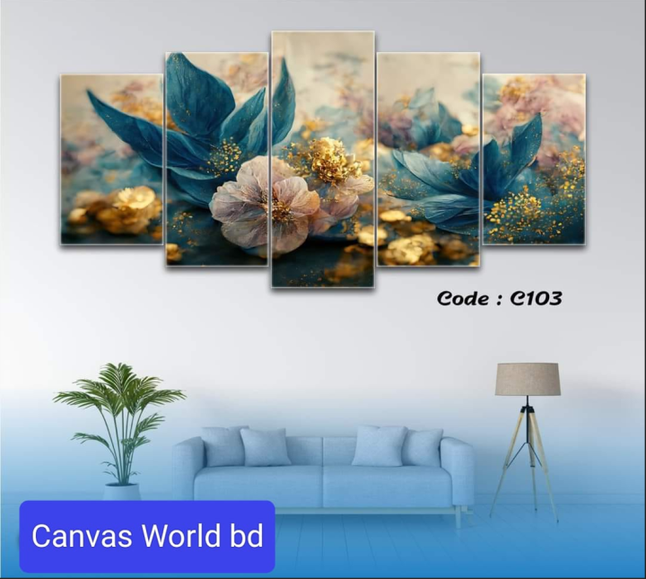 5Pcs%20In%201%20Set%20Wall%20Canvas%20Art%20printing%20-%20Image%202