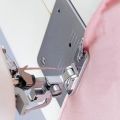 Rolled Hem Foot For Brother Janome Toyota Silver Bernet Sewing Machine.