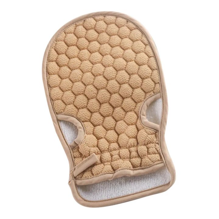 【Hey my home】Shower Body Mage Wash Skin Spa Bath Glove Cuozao Scrubber Exfoliating Scrub Skin Gloves