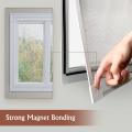 DIY Magnetic Window Screen Adjustable Mesh Screen Protector Window Frames with encryption Mesh Window Screen Net Kit Replacement Washable for Home. 