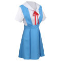 New Century Gospel Warrior cosplay Ayanami Akira coswear anime clothing. 