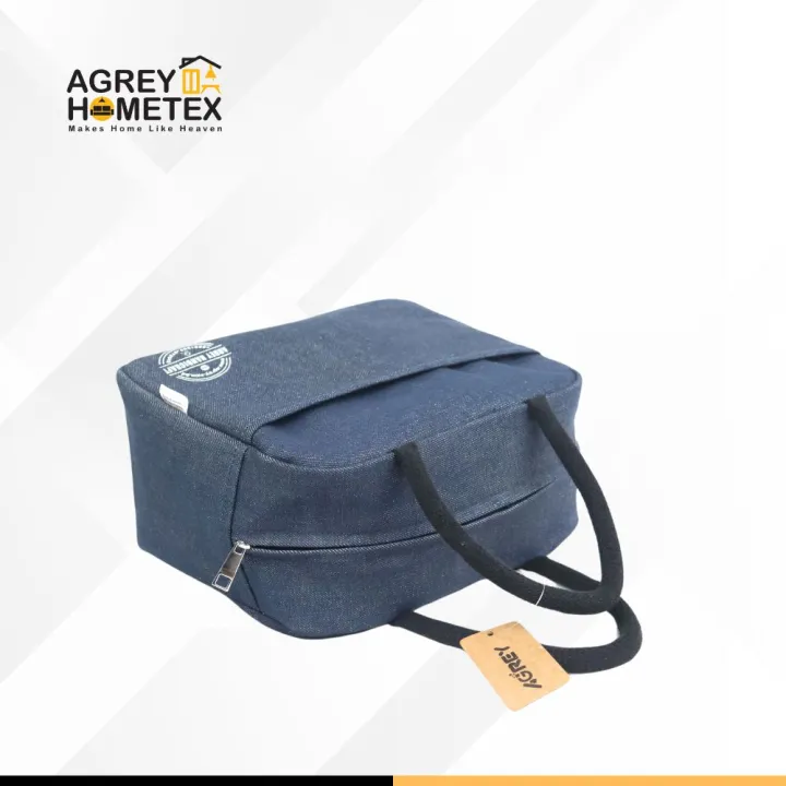 Lunch%20Carry%20Bag,%20Denim%20Fabric,%20Blue,%20(10.5%E2%80%B3x8.5%E2%80%B3x5%E2%80%B3)%20-%20Image%206