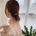 Black White Cat Hair Claw Clip Hairpin Cute Cat Rubber Bands Elastic Hair Bands Child Girls Lovely Hair Accessories Ornaments. 