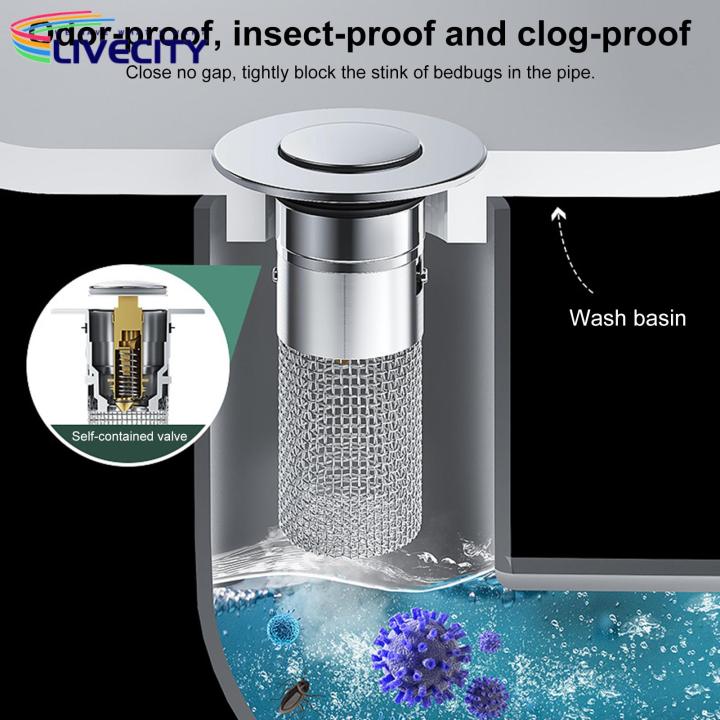 Drain%20Stopper%20for%20Bathroom%20Sink%20Stainless%20Steel%20Bathroom%20Sink%20Stopper%20with%20Hair%20Catcher%20Universal%20Anti-clog%20Drain%20Filter%20for%20Home%20Southeast%20Asian%20Buyers'%20Choice%20Durable%20Sink%20Stopper%20for%20Bathroom%20-%20Image%208