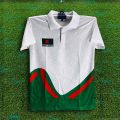 B-d Short Sleeve Collar Football Jersey for Man - Half Sleeve Polo - Bangladesh Fan Jersey 2026-27.