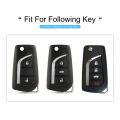 Carbon fiber car keycase suitable for Toyota Toyota Yaris. 