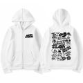 Arctic Monkeys Band North American Tour 2023 Zip Up Hoodies Men's Hip Hop Rock Sweatshirt Vintage Zipper Hoodie Coats Streetwear. 