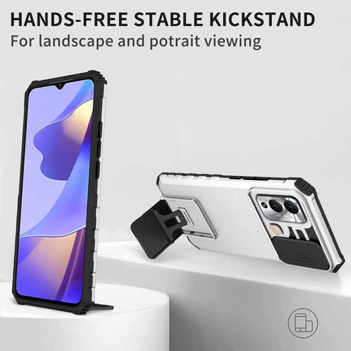 VRQR%C2%A0For%20infinix%20Hot%2012%20Play%20Back%C2%A0Cover%C2%A0Slide%C2%A0Camera%C2%A0Phone%C2%A0Case%C2%A0Hard%C2%A0Shockproof%C2%A0Back%C2%A0Case%20infinix%20Hot%2012%20Play%20NFC%20X6816C%20X6816%20-%20Image%206