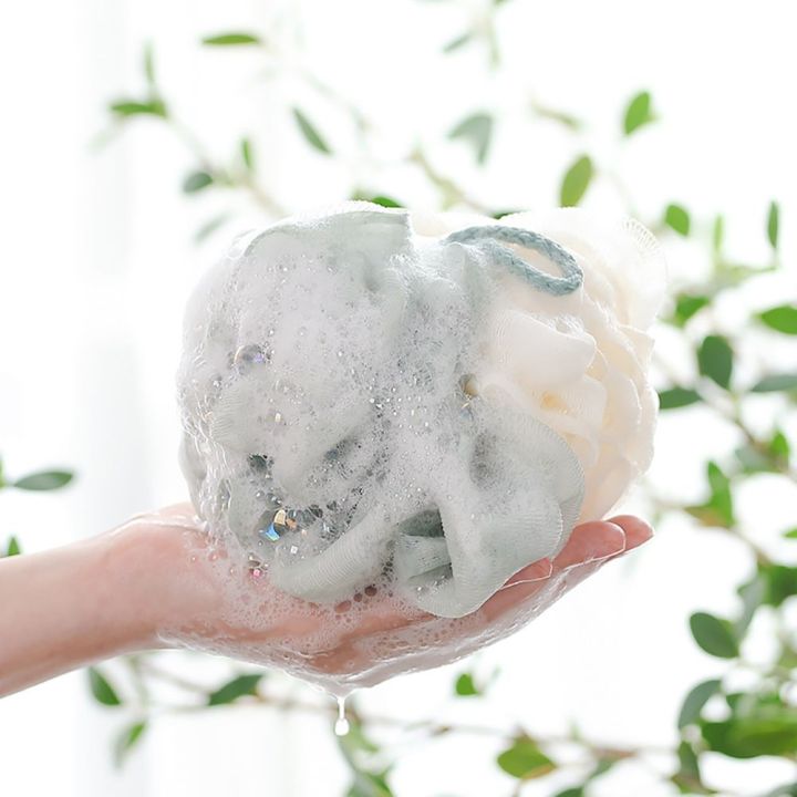 1PCS%20Soft%20Shower%20Mesh%20Foam%20Sponge%20Bath%20Bubble%20Ball%20Body%20Skin%20Cleanser%20Exfoliating%20Scrub%20Back%20Brush%20Bathroom%20Accessories%20-%20Image%204