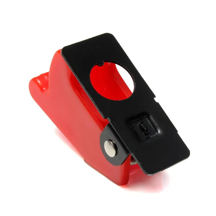 12mm%20Flip%20Up%20Aircraft%20Style%20Toggle%20Switch%20Waterproof%20Safety%20Cover%20Cap%20Guard%20Dark%20Red%20-%20Image%205