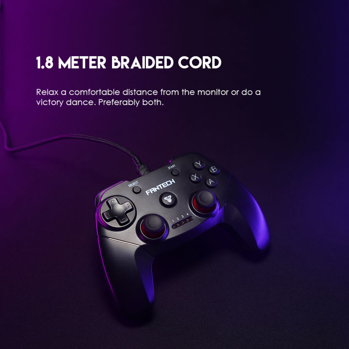FANTECH%20REVOLVER%20GP12%20Gamepad%20Wired%20PC%20Game%20Controller%20Joystick%20Dual%20Vibration%20For%20Windows%20PC%20PS3%20Playstation%20Android%20-%20Image%204