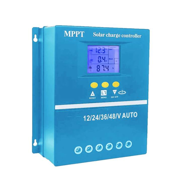 MPPT Solar Charge Controller 24V 48V Battery System Auto,PV Solar Panel Regulator 100A