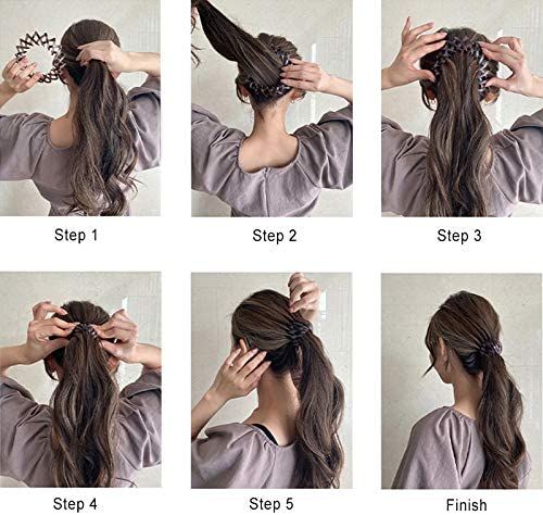 3%20Pcs%20Bird%20Nest%20hair%20clip%20Fashion%20Hair%20Clips%20Expandable%20Pony%20Tail%20Holders%20Hair%20Accessories%20-%20Hair%20Band%20-%20Image%207