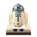 Star Aerotech Machine Bucket R2-D2 Etiquette Robot Wars Movie Mini Building Blocks Figure Toys Kids Gift.