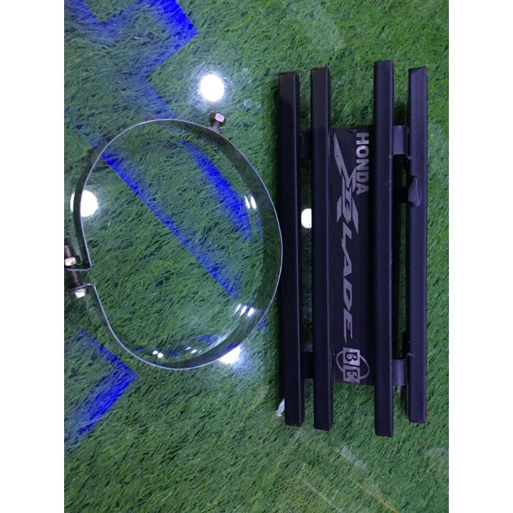 Black%20Silencer%20Guard%20or%20box%20khacha%20for%20%20Honda%20X-Blade%20-%20Image%202