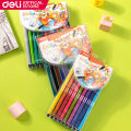 Deli EC157-12 PVC watercolor pen.