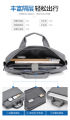 Briefcases for Men, Men Oxford Briefcase Men Business Laptop Travel Bags Male Fashion Shoulder Bag Large Crossbody Handbag Messenger Bags - Silver. 