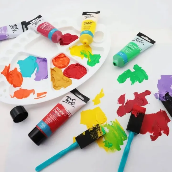 Mont%20Marte%20Foam%20Hobby%20Brush%2050mm%205pc%20-%20Image%203