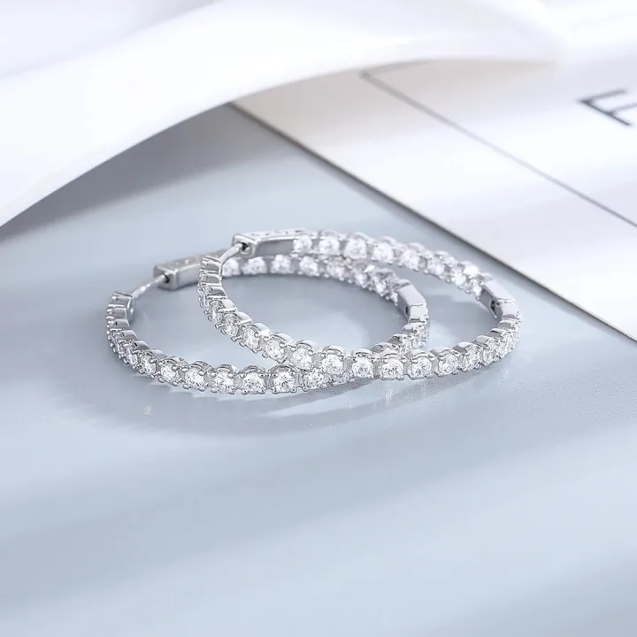 S925%20Sterling%20Silver%2039mm%20Big%20Circle%20Hoop%20Earrings%20For%20Women%20Fashion%20Wedding%20Fine%20Jewelry%20C%20Hoop%20Earring%20-%20Image%203