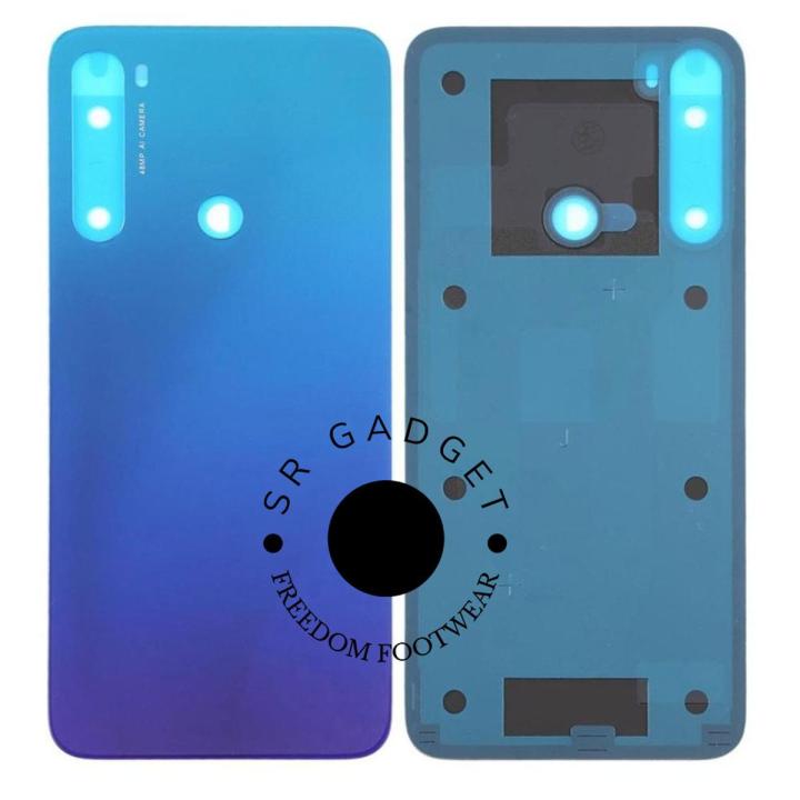 Replacement Backshell Glass Panel for Xiaomi Redmi Note 8 Battery Back Door Housing