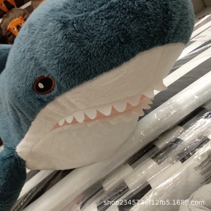 Cross-border%20cute%20ah%20woo%20shark%20pillow%20big%20shark%20doll%20plush%20toy%20doll%20birthday%20gift%20women's%20batch%20found%20goods%20-%20Image%204