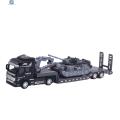 【3C VictoryEagle】Container Truck Toy 1 50 Scale C uflage Ta litary Vehicle Model Diecast Bk Car Toy with Flatbed Truck Container Perfect Birthday Gift for Boys rle Truck Trans rter Toy. 