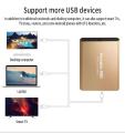 External Hard Drive 1TB Portable SSD 2TB External Solid State Drive USB 3.1/Type-C Hard Disk High-Speed Storage for PC/Mac/Phone. 
