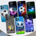 Football Soccer Case For Apple iPhone 14 Pro Max 13 11 12 Mini SE 7 8 Plus X XS 6 6S Shell Phone Cover Soft TPU Funda. 
