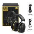 Bluetooth Hearing Protector Noise Reduction Safety Ear Muffs Noise Cancelling Ear Protection Headphones for , Work Shops. 