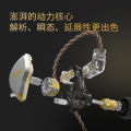 CCA C12 Hybrid Metal Headset HIFI Bass Earbuds In Ear Monitor Noise Cancelling Earphones earpiece C10 C16 ZST ZSN PRO. 