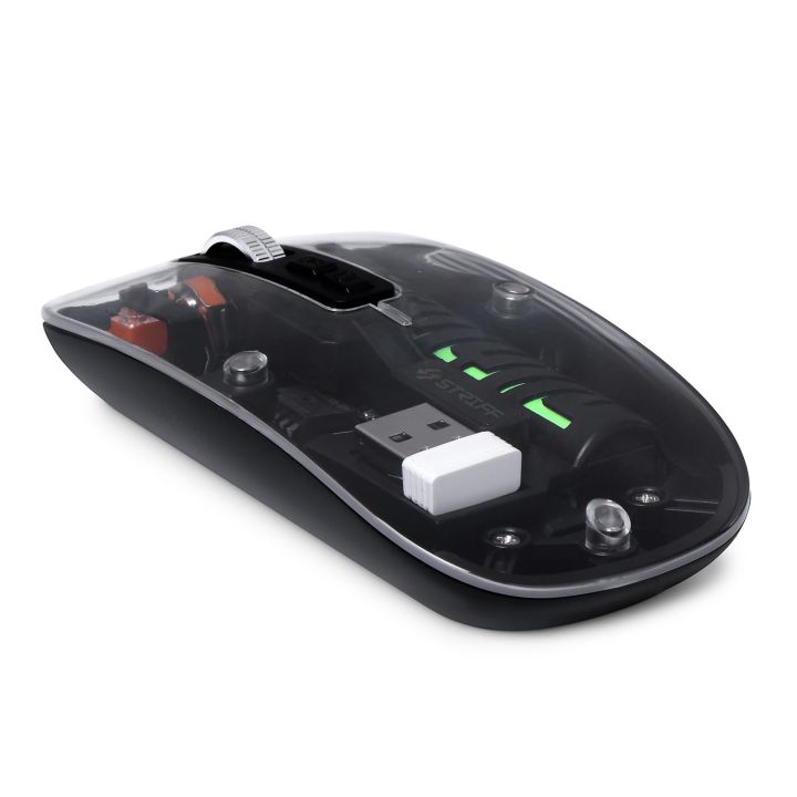 GEARBEST%20%20%20Transparent%20with%20Dual%20Wireless%20(BT%20+%202.4%20GHz),%20Wireless%20and%20Bluetooth%20Rechargeable%20Mouse,%20USB%20Receiver,LED%20Battery%20Magic%20Silm%20for%20Office/PC/Mac/Laptop/Apple/ipad%20-%20Image%203
