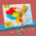 New China World Map Puzzle Toys Baby 3+ Educational Science and Education Toys Children's Early Education Fun Toys. 