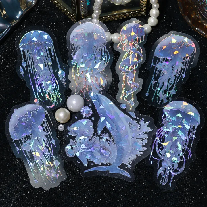 20Pcs/Set%20Cartoon%20Series%20Pet%20Sticker%20Pack%20Dreamy%20Watercolor%20Shell%20Ocean%20Material%20Handheld%20Guka%20Sticker%20Ledger%20Cup%20Graffiti%20Decals%20-%20Image%206