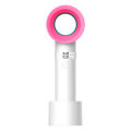Bladeless Desktop Fan Portable Wireless Air Cooling Fan USB Charging Table Fan 6-speed Adjustable Low Noise Vertical Cooling Fan.