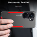 For Vivo iqoo NEO 9 case Aluminum Metal Matte Cover Soft Silicone Frame Camera Protection Cover Back Cover For For Vivo iqoo NEO 9 Pro Back cover Phone Cases.