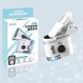 60x Mini Microscope Children's Science Experiment Pocket Microscope Toy with LED Light Education Handheld Microscope Children's.