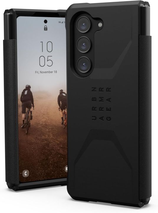 【Storewide Sale】 URBAN ARMOR GEAR UAG Case for Galaxy Z Fold 5 Premium Rugged with One-Piece Hinge Protection Full Body Military Grade Drop Proof Protective Cover