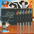 Finger Reading Stick Telescopic Stainless Steel Pointer for Presentations Teaching Lightweight Portable Handheld Presenter Stick School Education Pointer. 