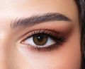 BELLA B25 Radiant Hazelnut glow Color Contact Lens with kit box & Solution 150ml FREE(full set) Bella Glow Series #r.hazelnutcombo.