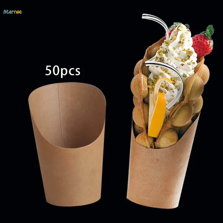100Pcs%20Fry%20Holder%20Kraft%20Paper%20Cups%20Holder%20Thickened%20for%20Wedding%20-%20Image%207
