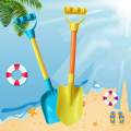 2x Sturdy Snow Scoops Outdoor Toys Gardening Accessories Sand Shovels Toys for Girls Boys Children. 
