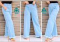 Denim Plazzo pant for Woman. 