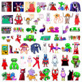 100pcs Garten of Banban Horror Game Cartoon Stickers Decals Kids Toys DIY Scrapbook Laptop Stationary Guitar Suitcase Sticker. 