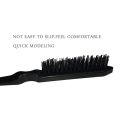3Pcs Slick Back Hair Brush Set Bristle Hair Brush Brush Teasing Comb for Women Baby Kids Black Hair.