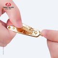 THREE SEVEN/777 Callus Shavers Nail Clippers Trimmers 14K Gold-plated H-Carbon Steel Pedicure Care Professional Nail Tools. 