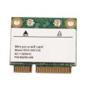 Dual Band 2.4G/5Ghz Network Card 433Mbps WIFI Mini PCI‑E Wireless Card.